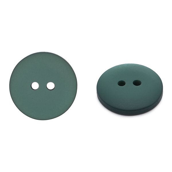 Пуговицы на 2 прокола 28L (18мм), пластик (col.47 хаки), CR-K18M, 144 шт