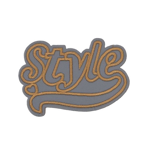 Термоаппликация светоотражающая Style, 87х63 мм, цветной, LA461, 2 шт