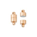 Замок магнитный для украшений 12.6х6 мм, 10 шт (5х2 шт), 02 под золото, Zlatka FMK-M03