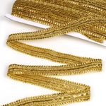 Тесьма отделочная 25 мм, 10880 цв.золото уп.13.71м