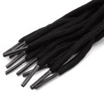 Шнурки для обуви, 6 пар, Astra&Craft цв.черный, MU1004-2