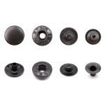 Кнопка Альфа (S-образная) ⌀15.0 мм, ≈720 шт, СТАЛЬ, оксид, NEW STAR