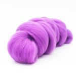 Шерсть для валяния Камтекс Лента для валяния п/тонкая 1х50 г, (25-28 мкр), 2.1 м, 179 орхидея, 614644-30