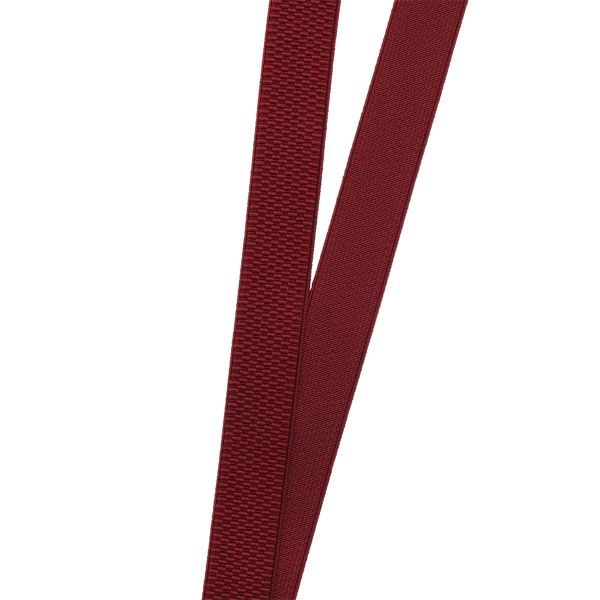 Резинка для подтяжек (помочная) 25.0 мм / 4 метра, 15.75 г/м, 520 темно-красный, 6123-9389