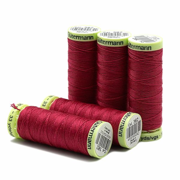 Нитки отделочные Gutermann Top Stitch, 30м, 382 мальва, 5 катушек