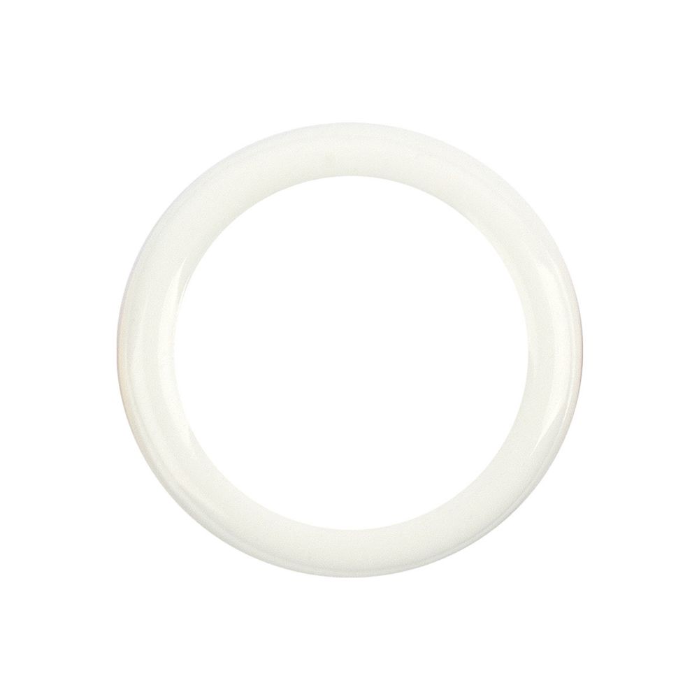 Кольцо для бюстгальтера металл ⌀10 мм, 50 шт, белый, Blitz CPK-10