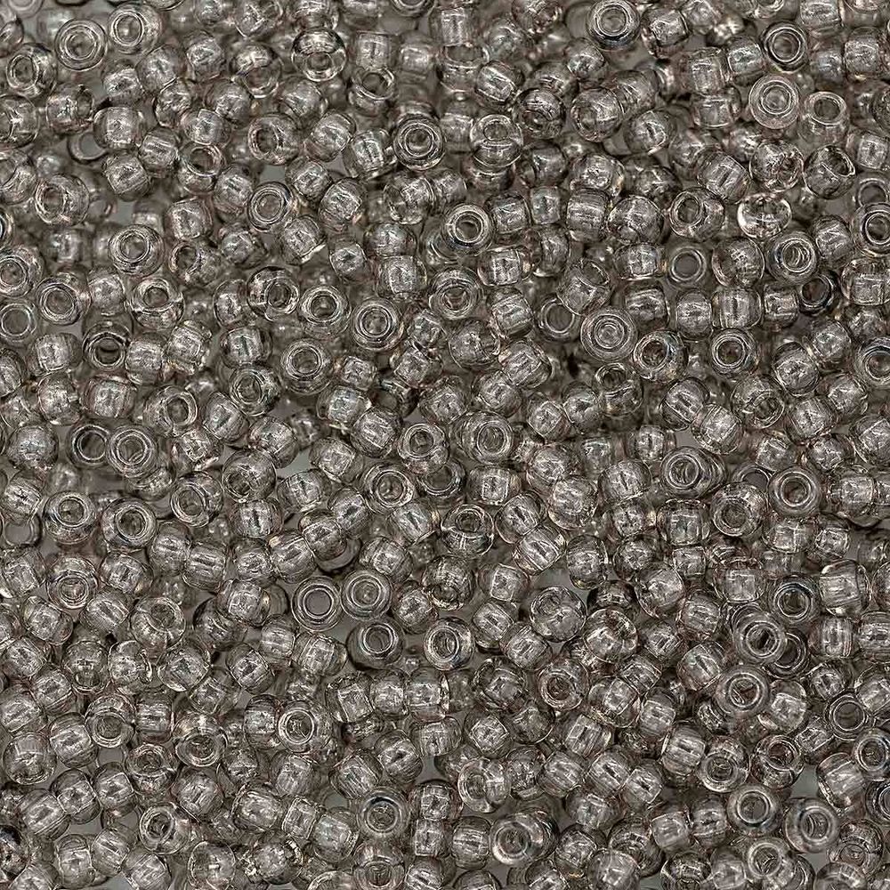 Бисер Preciosa 10/0 (2.3 мм), 100 г (5х20 г), прозрачный solgel, цв. 01141