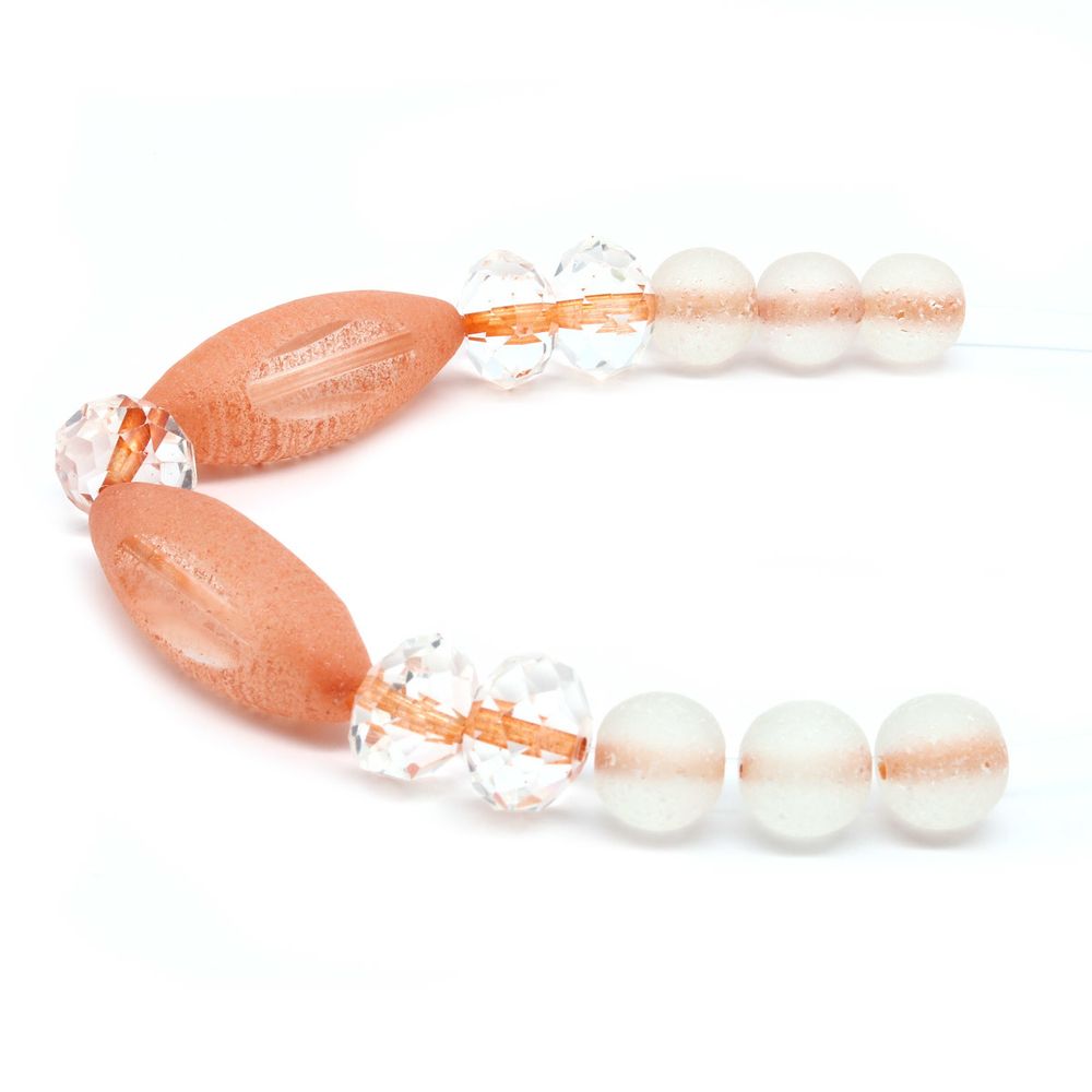 Набор декоративных бусин, 14 шт, Астра Premium