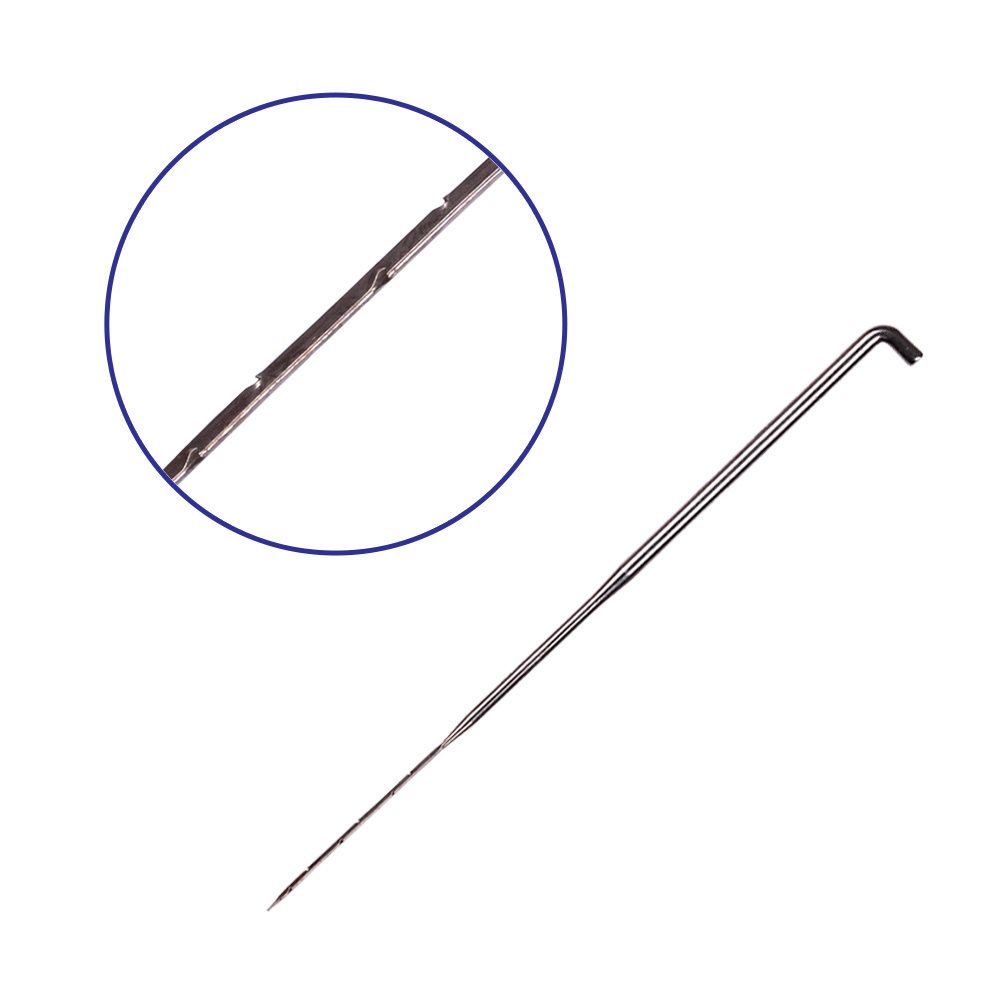 Иглы ручные для валяния (фелтинга) 40 тонкие, 5 шт, Gamma FN-005