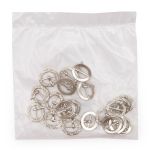 Пряжка 10 мм (никель), 20 шт, S090051 /TOS/