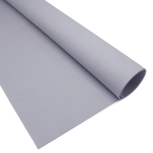 Фоамиран шелковый 50х50см, 1,0мм (серый), st-0700б
