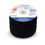 Тесьма декоративная Gamma Булет GBL-15 13 мм, 33 м,±0.5 м, 039 черный