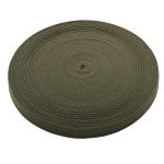 Тесьма (лента) киперная 20 мм / 50 метров, 6 г/м, 100% полиэфир, 24 олива