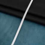 Лента атласная 2-сторонняя 6.0 мм / 22.86±1 метров, C1188 серебристый, 6102-0008, Globus