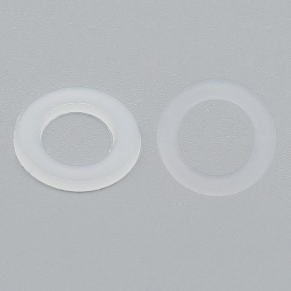 Кольцо уплотнительное пластик под блочку/ люверс №5 (уп.~1000 шт) New Star
