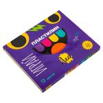 Пластилин классический 240 г, 12 цв, Лео LPMC-0112