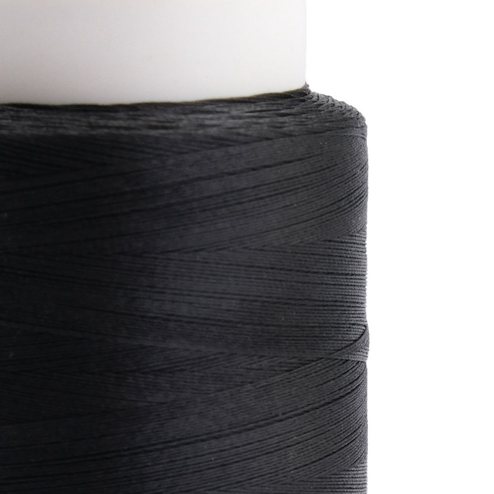 Нитки филаментные 50D/3, 1000 м, 100% п/э, Астра, 9020 черный