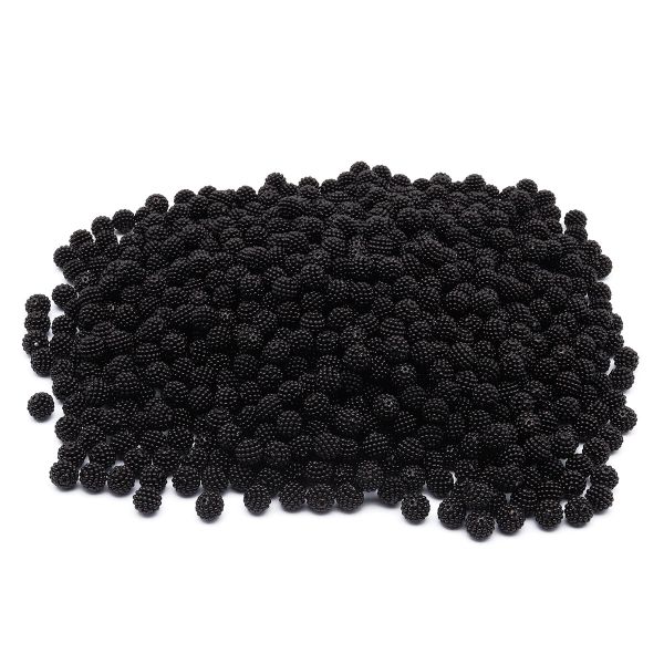 Бусины шамбала ⌀12 мм, 500гр/упак (черный)