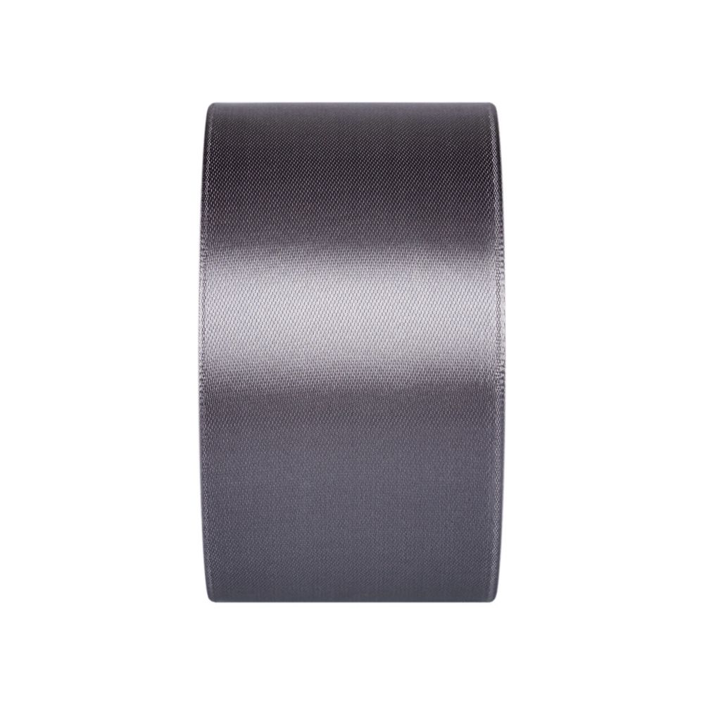 Лента атласная 1-сторонняя 50.0 мм / 33±2 метра, 126 серый, Gamma