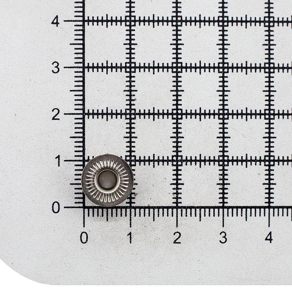 Часть кнопки Альфа (S-образная) ⌀11 мм (D-часть), 5/15 пруж. никель, 100 шт, S090509, BIG