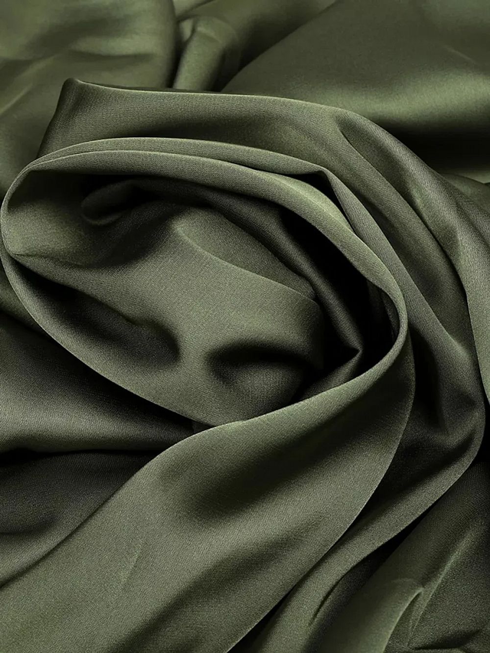 Шелк Армани 90 г/м², 150 см / 25 метров, TBYArm-134, цв.134 полынь