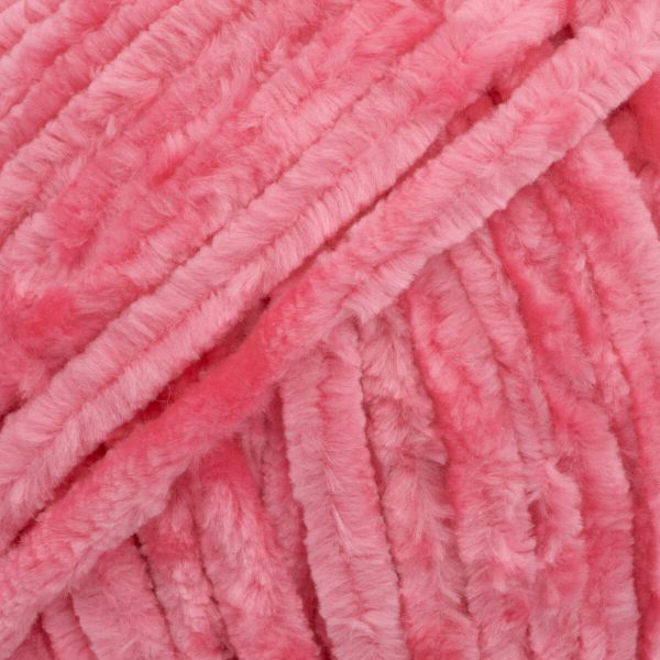 Пряжа Вязь Велюровая 120 / уп.3 мот. по 100 г, 120 м, 07 малиновый