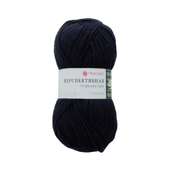 Пряжа Пехорка Перспективная / уп.5 мот. по 100 г, 270 м, цв.004 т.синий