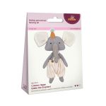 Набор для шитья игрушки Слоник Эдди 11 см, Miadolla MN-0373