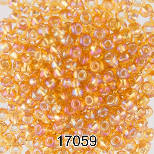 Бисер Preciosa 10/0 (2.3 мм), 500 г, 17059 (Ф579) золотистый