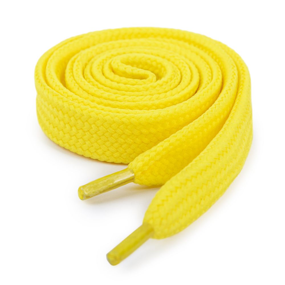 Шнурки для обуви т.6 90 см, 25 п, №050 лимонный, Gamma