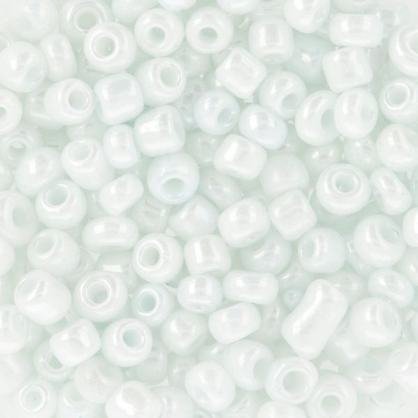Бисер Zlatka 8/0 (2.9 мм), 100 г (10х10 г), №0979 белый, GR