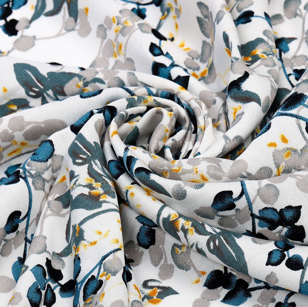 Штапель 90 г/м², 145 см / 2 метра, TBY Vi-E1344-4 цв.E1344-4