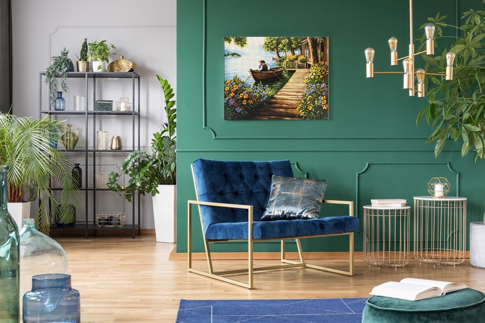 Алмазная (кристальная) мозаика Фрея ALPD-254, на подрамнике Двое в лодке, 50х40 см