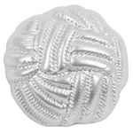 Пуговицы костюмные на ножке 25 мм, 30 шт, 313 серый, Blitz DRN 0108