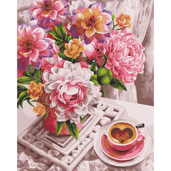 Картина по номерам Glama GLA40, Букет для тебя 40х50 см
