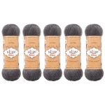 Пряжа Alize (Ализе) Superwash Artisan / уп.5 мот. по 100 г, 420 м, 871 никель