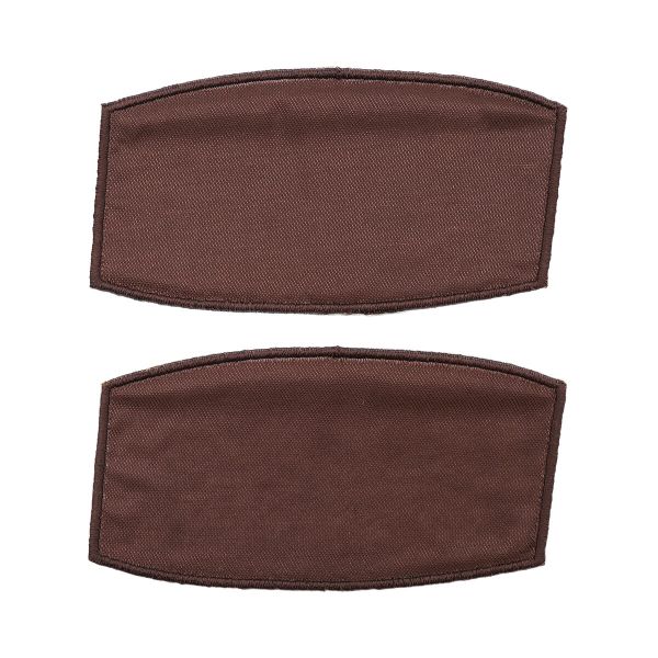 Термоаппликация 10х5,5см, уп., 2 шт, цв.коричневый