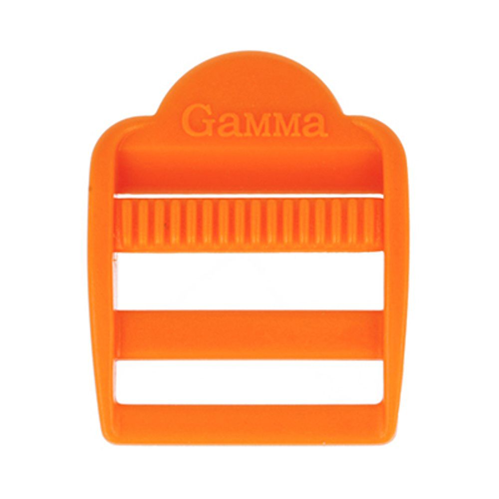 Пряжка регулировочная пластик 32 мм, 100 шт, 006 оранжевый, Gamma SAM001