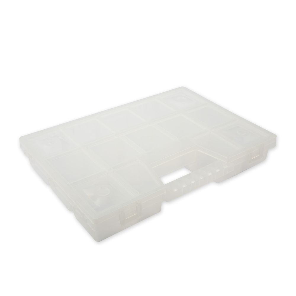 Органайзер для швейных принадлежностей 35.5x31x6 см, пластик, прозрачный, Gamma OM-010