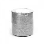 Лента металлизированная 50.0 мм / 22.85±1 метра, цв. серебро, Magic4Hobby, упак. 2 шт