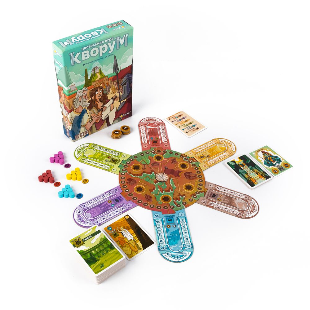 Игра настольная Эврикус Кворум BG-11140
