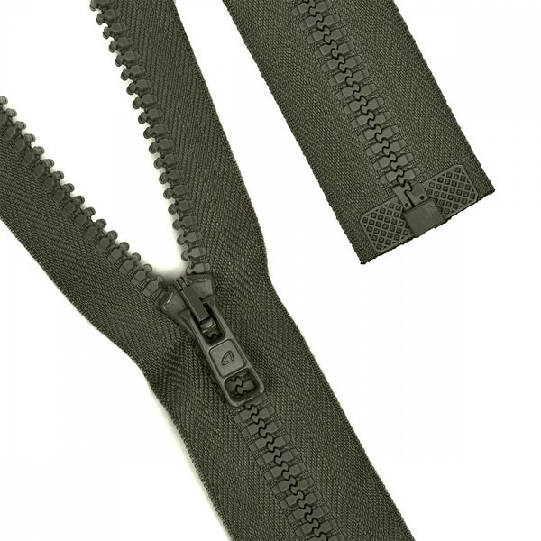 Молния трактор Arta Т5 (5 мм) 1 зам., разъем., 90 см, Arta.2076 Т5(6) цв.175 т.хаки уп.5 шт