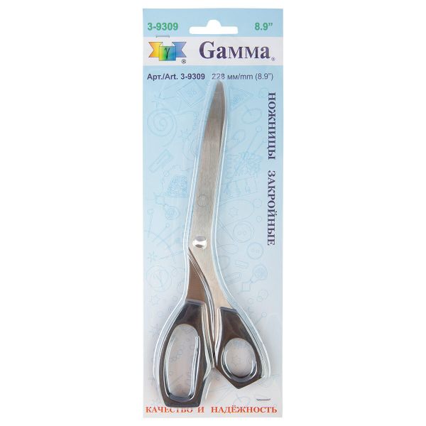Ножницы закройные (портновские) 22.8 см, Gamma 3-9309
