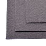 Фетр листовой мягкий 1.0 мм, 20х30 см, 10 шт, цв. 694 серый