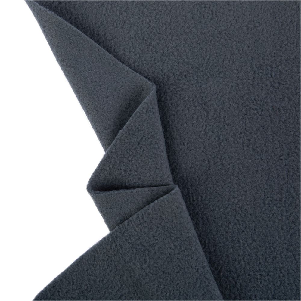 Флис 1-сторонний 230±10 г/м², 50х50 см, 348 т.серый, Gamma FG-001