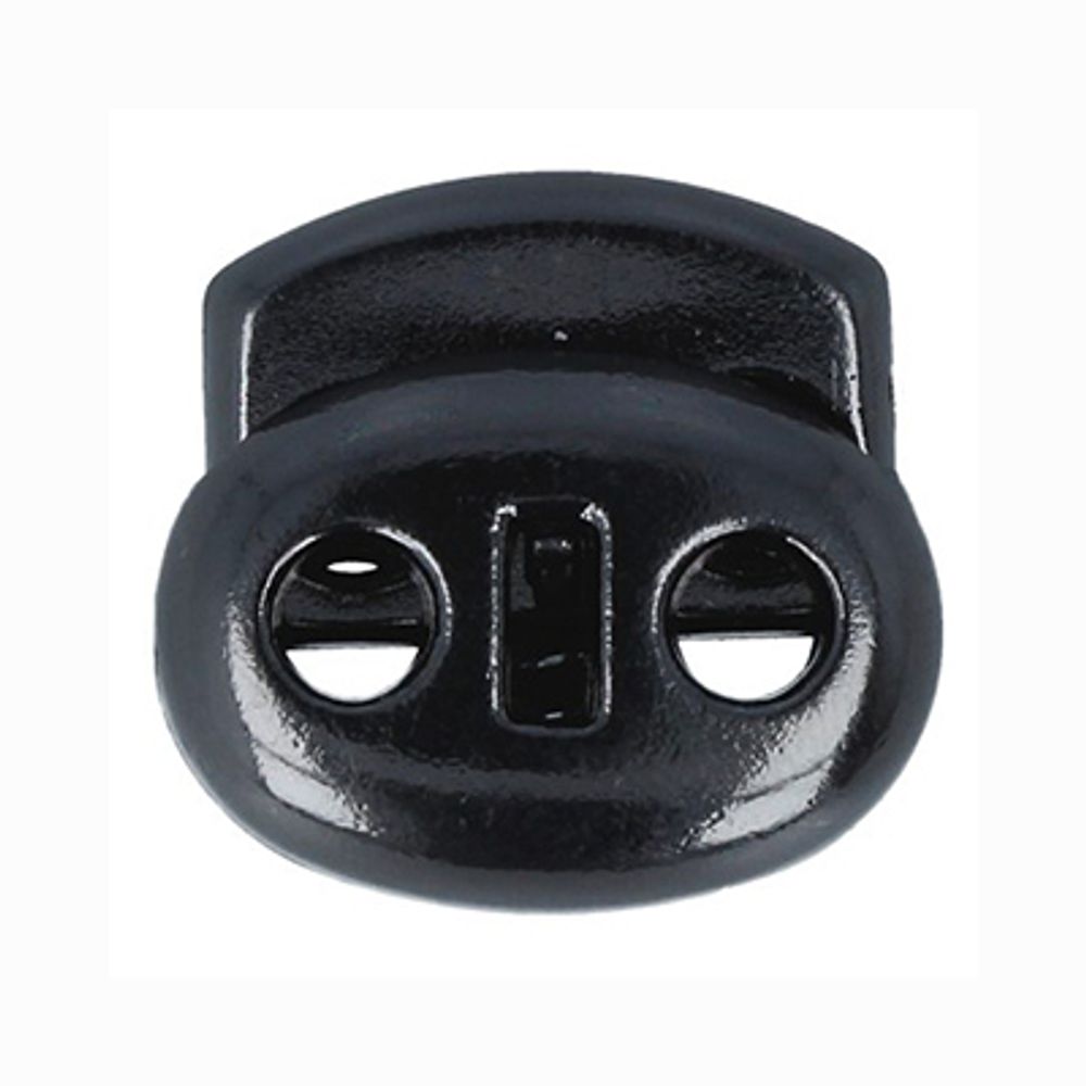 Фиксатор (зажим) для шнура пластик 2 отв., 72 шт, 07 под олово, Micron A 1186