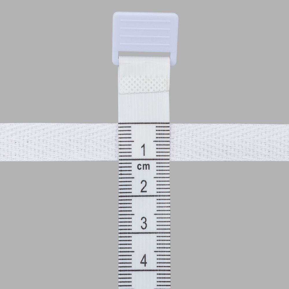 Тесьма (лента) киперная (100 х/б) 10 мм / 4.57 метра, 70 белый, 6190-2017