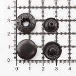 Кнопка Альфа (S-образная) ⌀15.0 мм, ≈720 шт, СТАЛЬ, оксид, NEW STAR