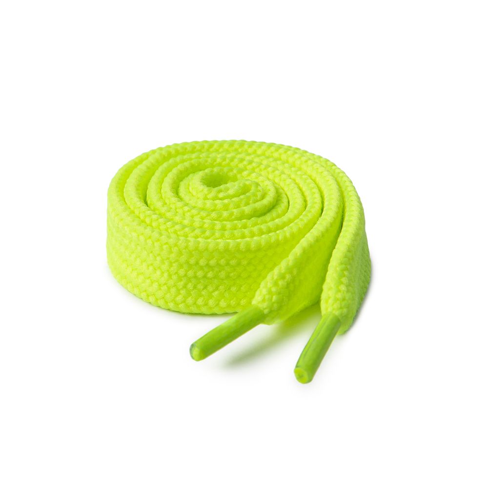 Шнурки для обуви т.6 120 см, 25 п, №161 желтый неон, Gamma