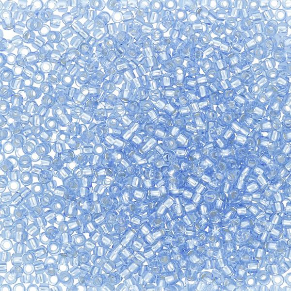 Бисер Toho 15/0 круглый (1.5 мм), 500 г, 0027BD морская волна